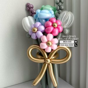 USA Premium Flower Balloons Hand Bouquet