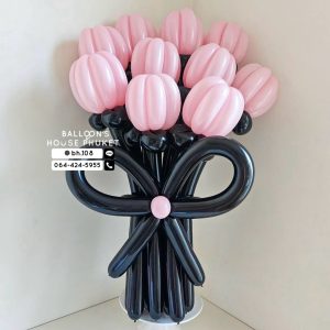 USA Premium Flower Balloons Hand Bouquet