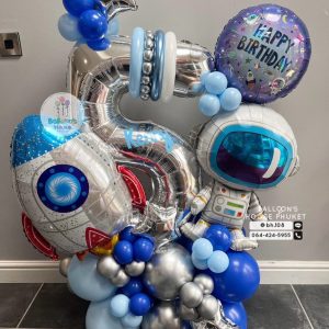 Number Balloon Centerpiece