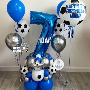Number Balloon Centerpiece