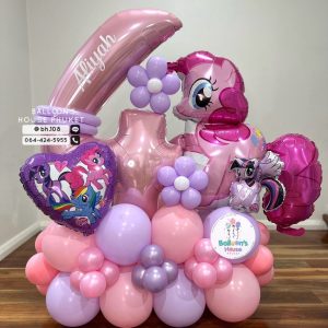 Number Balloon Centerpiece