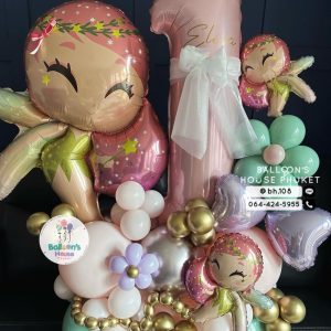 Number Balloon Centerpiece