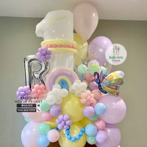 Number Balloon Centerpiece
