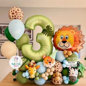 Number Balloon Centerpiece