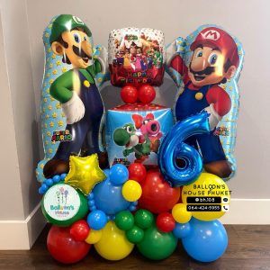 Number Balloon Centerpiece