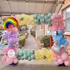 Organic Balloon Decoration