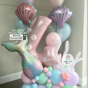 Number Balloon Centerpiece