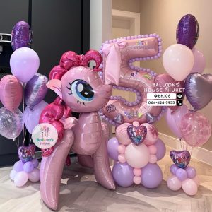 Number Balloon Centerpiece