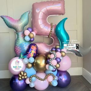 Number Balloon Centerpiece