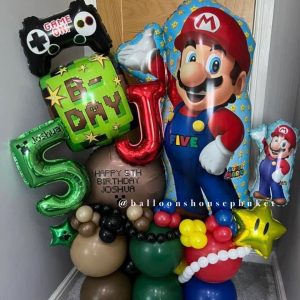 Number Balloon Centerpiece