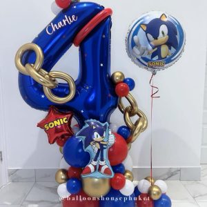 Number Balloon Centerpiece