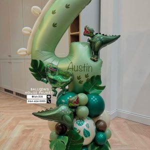 Number Balloon Centerpiece