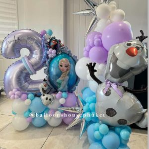 Number Balloon Centerpiece