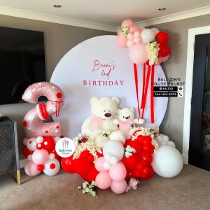 Organic Balloon Decoration