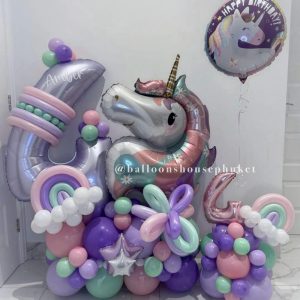 Number Balloon Centerpiece
