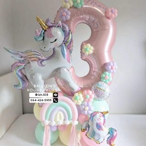 Number Balloon Centerpiece