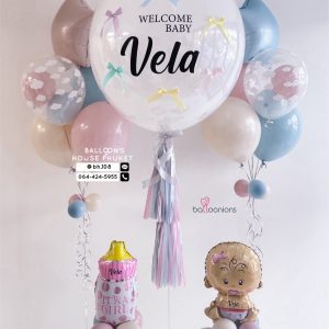 36inch Balloon & Bouquet Balloon Set