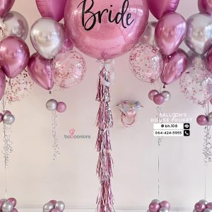 36inch Confetti & Bouquet Balloon Set