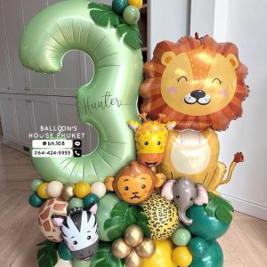 Number Balloon Centerpiece