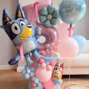 Number Balloon Centerpiece