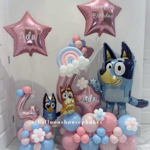 Number Balloon Centerpiece