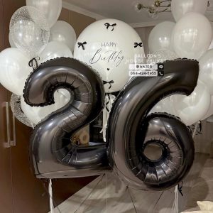 36inch Balloon & Bouquet Balloon Set