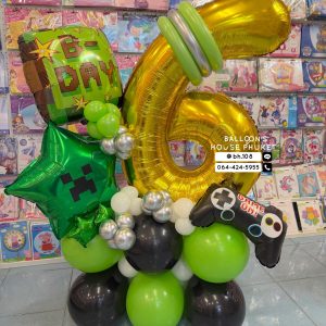 Number Balloon Centerpiece