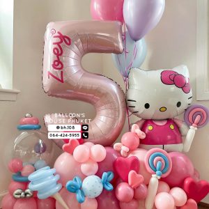 Number Balloon Centerpiece