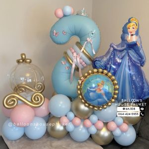 Number Balloon Centerpiece