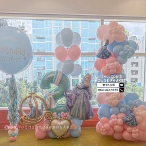 Number Balloon Centerpiece