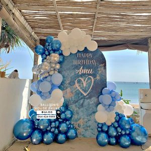 Organic Balloon Decoration