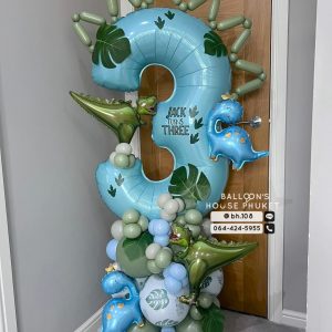 Number Balloon Centerpiece