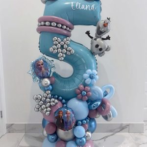 Number Balloon Centerpiece