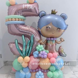 Number Balloon Centerpiece