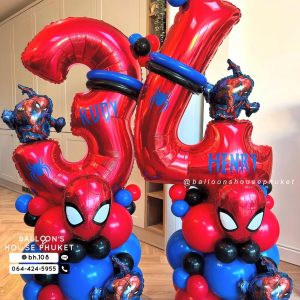 Number Balloon Centerpiece