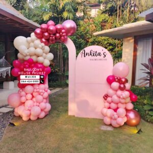 Organic Balloon Decoration