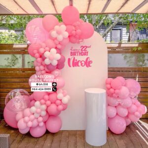 Organic Balloon Decoration